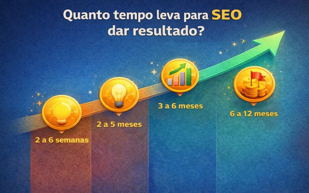 Quanto tempo leva para o SEO dar resultado? prazos reais e variáveis que mudam tudo